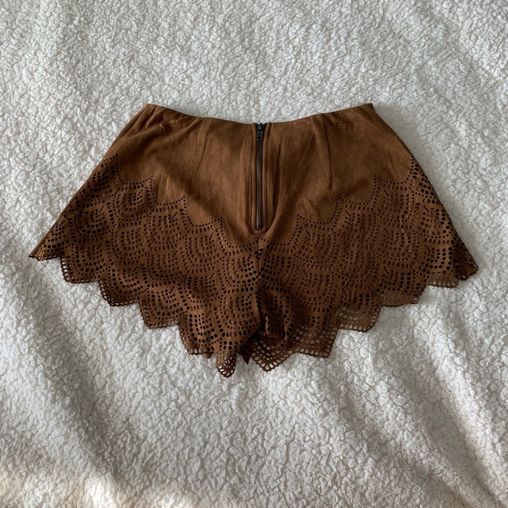 Suede Shorts - Picture 4 of 5